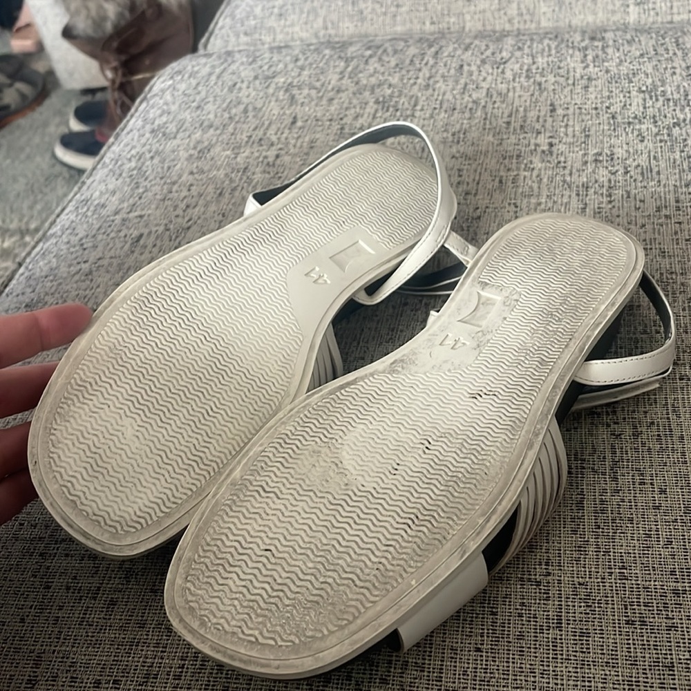Camper Antonik Off White Leather Sandals Size 41 US 10 - Picture 12 of 12